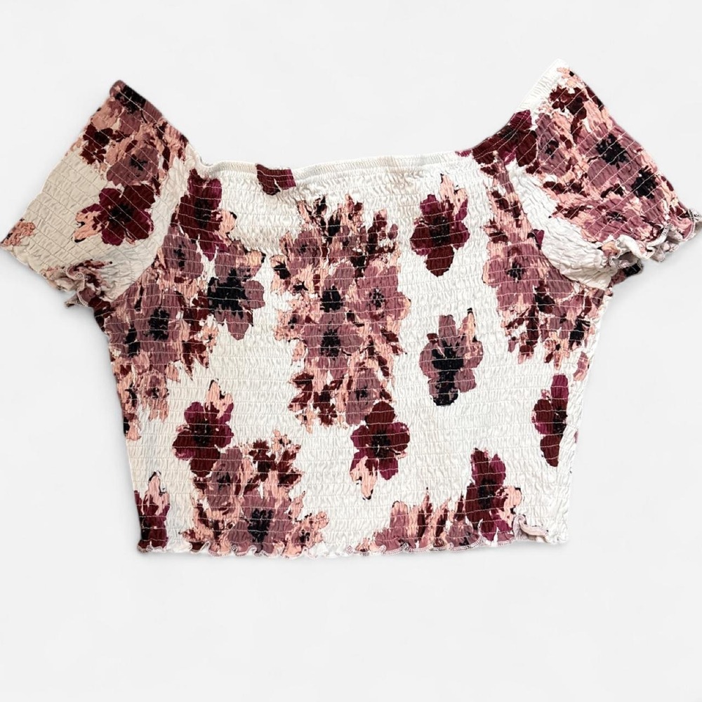babydoll floral‎ top